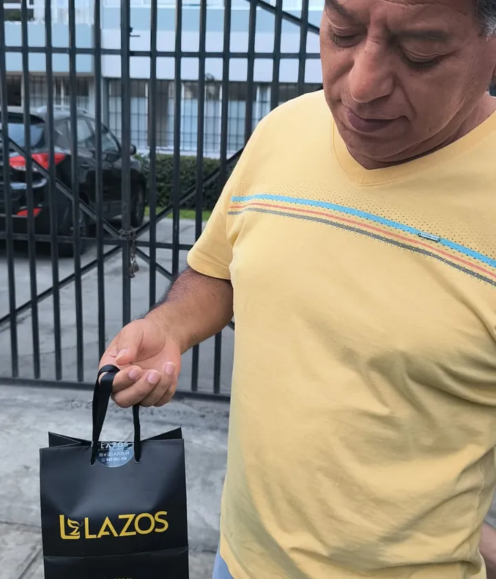 Pedido personalizado entregado por LAZOS