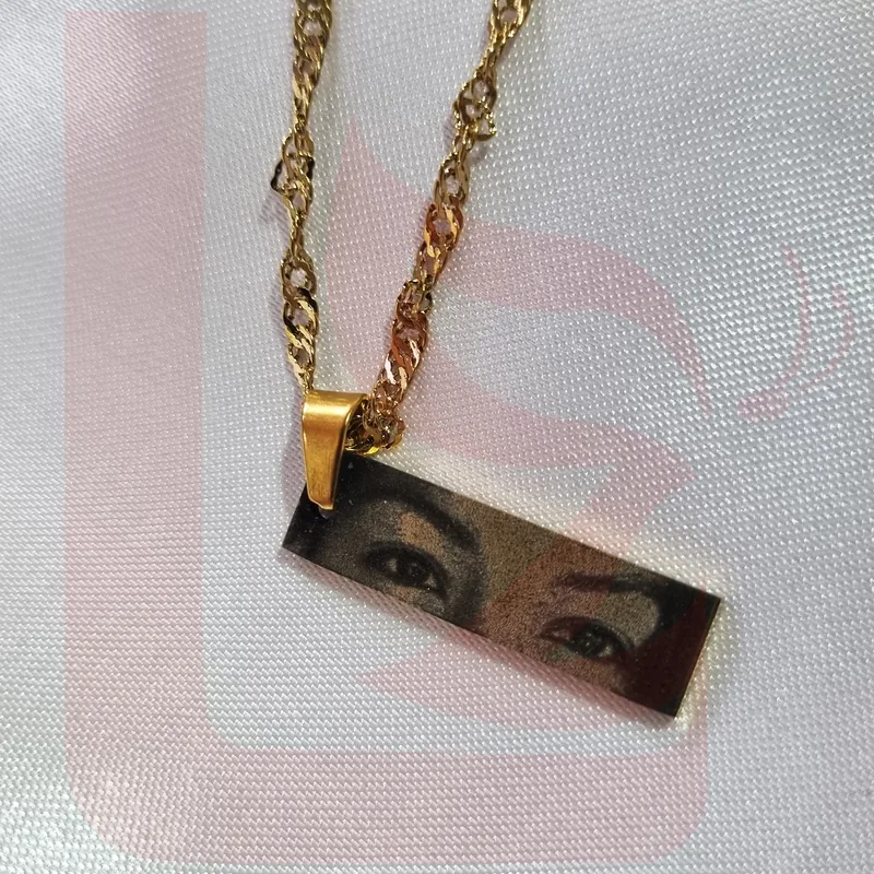 Fotograbado Mirada Dorado